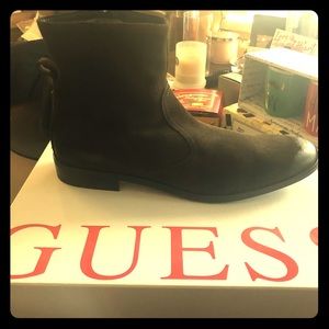 Guess Men’s Brown Suede Chelsea Boots - 10